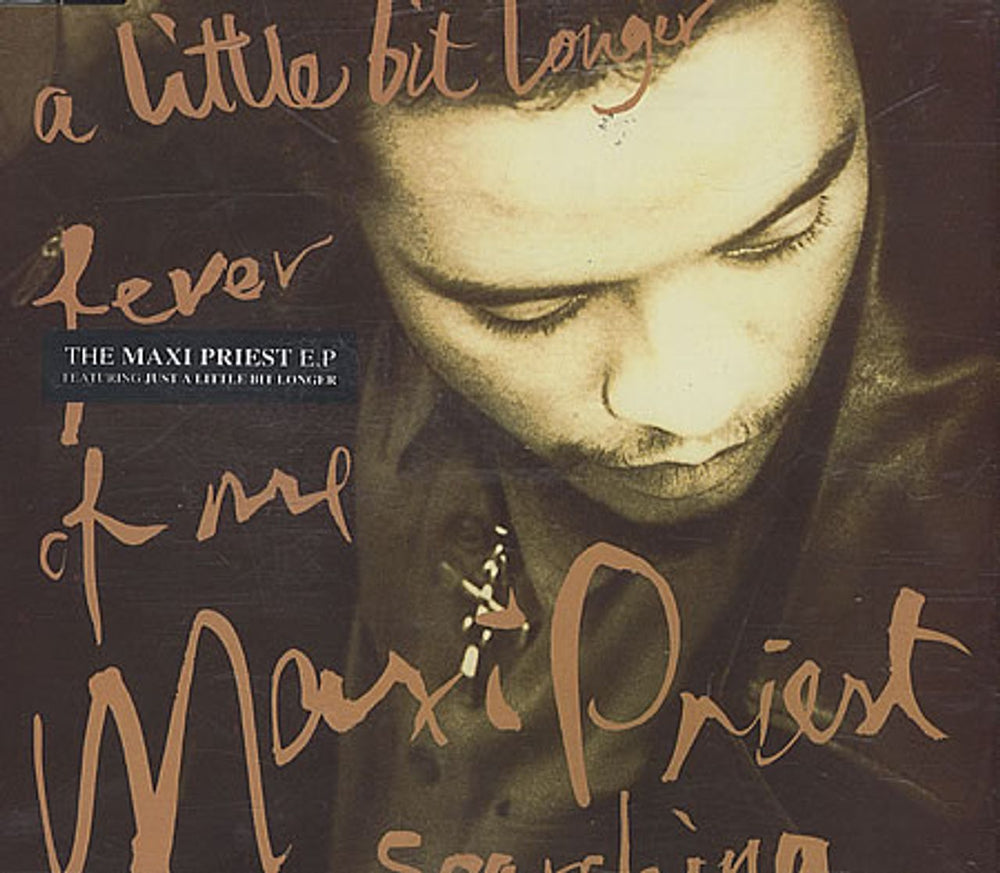 Maxi Priest Just A Little Bit Longer UK CD single (CD5 / 5") TENCD343