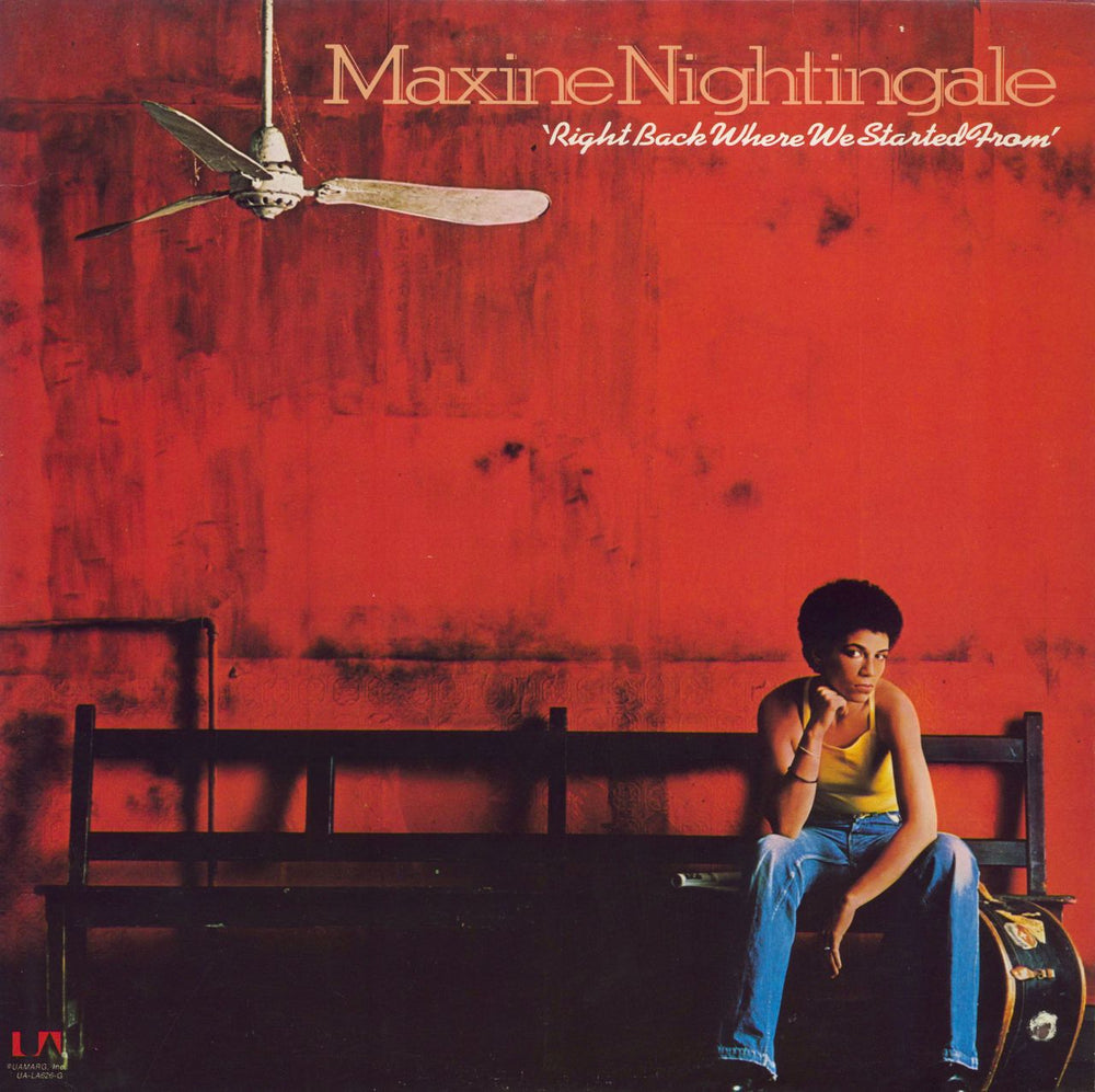 Maxine Nightingale Right Back Where We Started From US vinyl LP album (LP record) UA-LA626-G