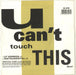 MC Hammer U Can't Touch This UK 7" vinyl single (7 inch record / 45) MCH07UC243007