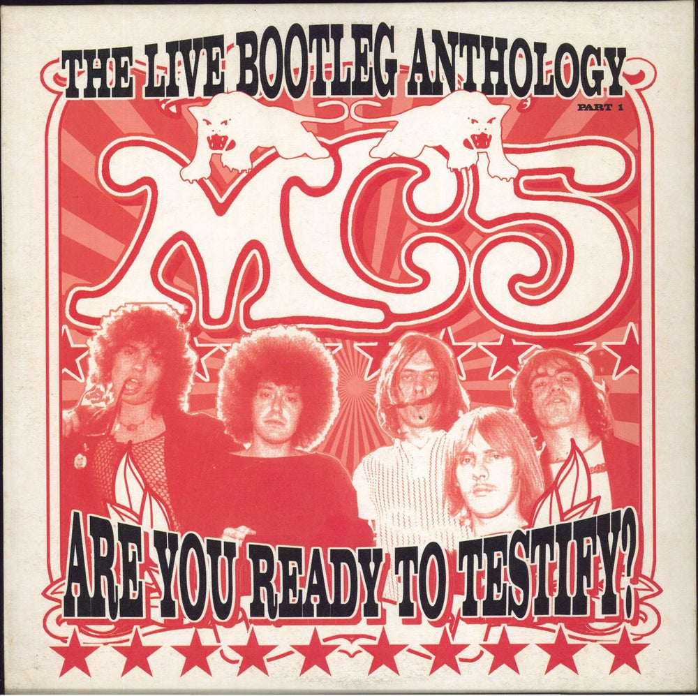 MC5 Are You Ready To Testify? The Live Bootleg Anthology Part 1 Italian vinyl LP album (LP record) 40034