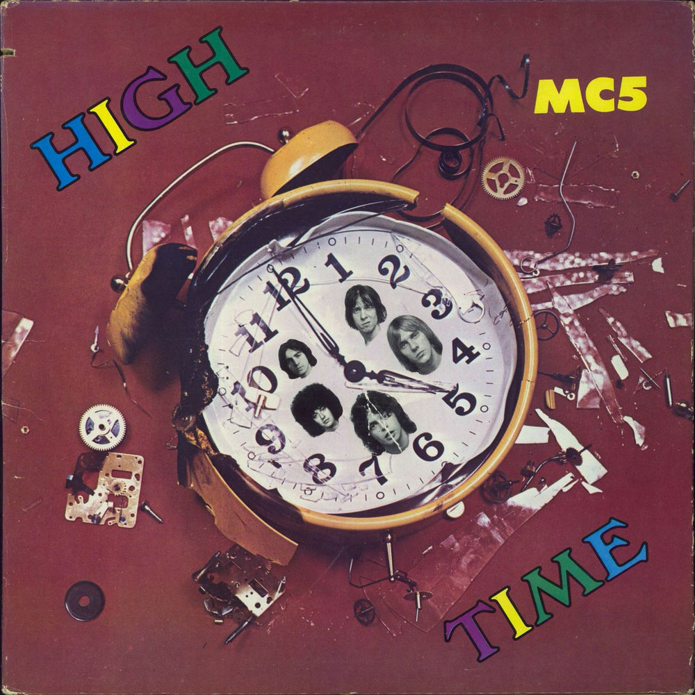 MC5 High Time - VG US vinyl LP album (LP record) SD8285