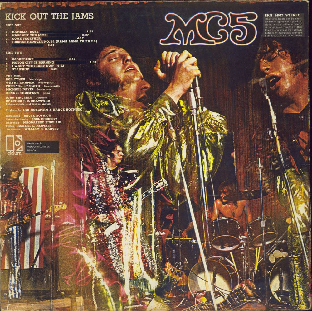 MC5 Kick Out The Jams - Original UK vinyl LP album (LP record)