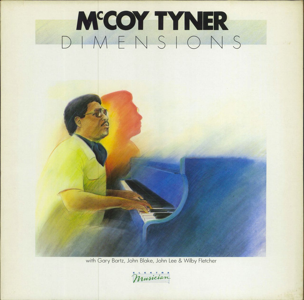 McCoy Tyner Dimensions German vinyl LP album (LP record) 960350-1