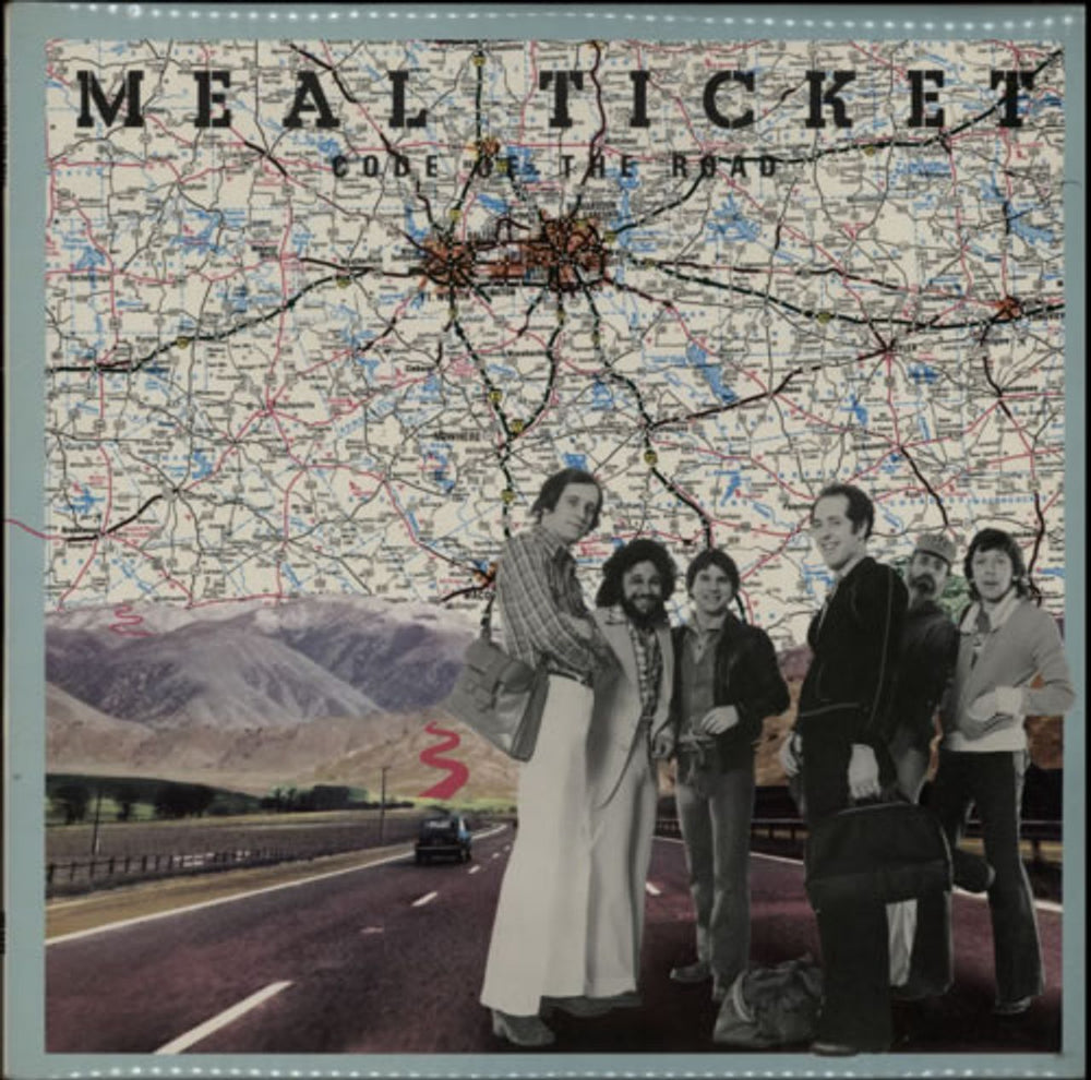 Meal Ticket Code Of The Road UK vinyl LP album (LP record) INS3008