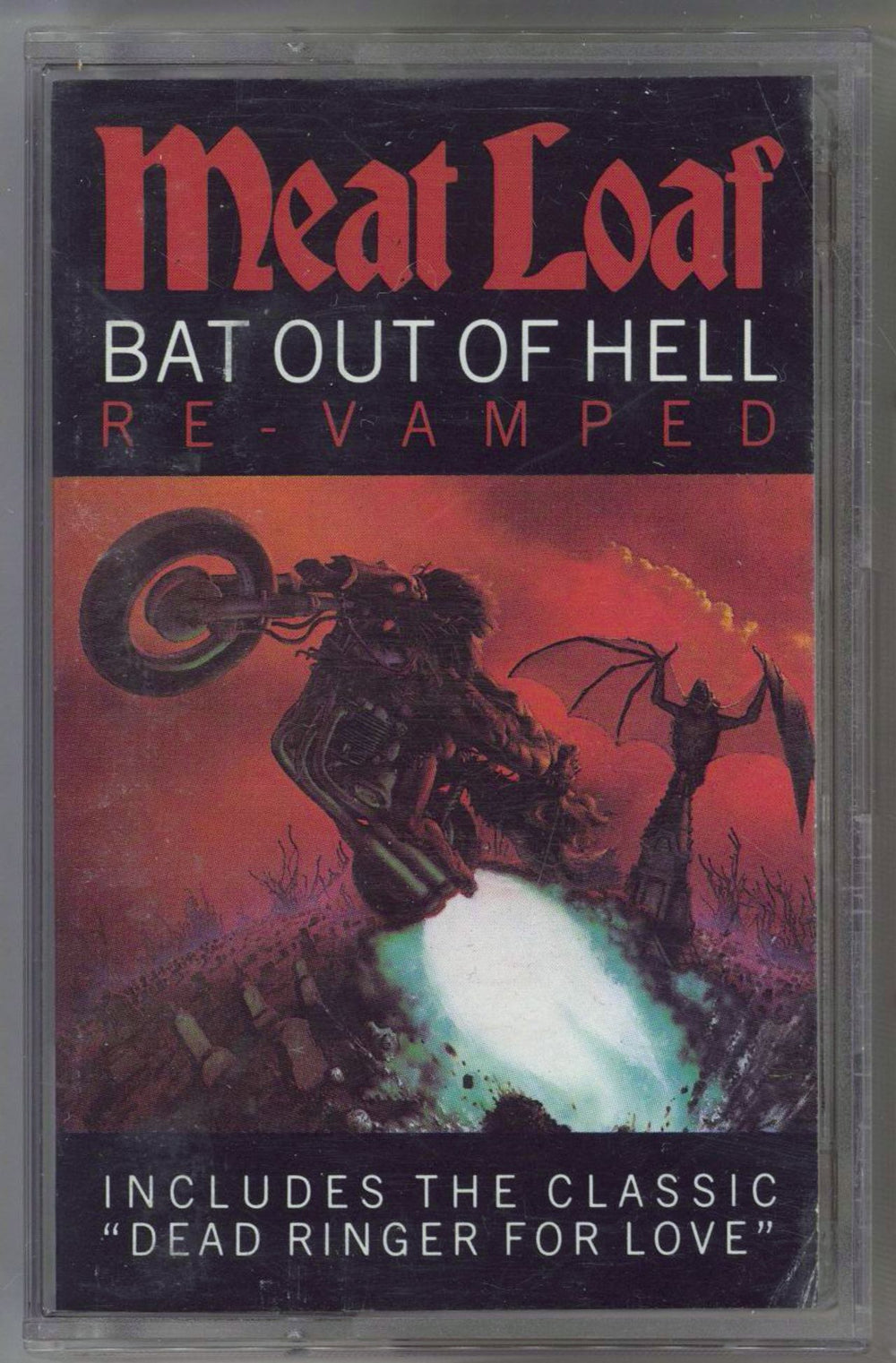 Meat Loaf Bat Out Of Hell: Re-Vamped - 2nd UK cassette album 4182419