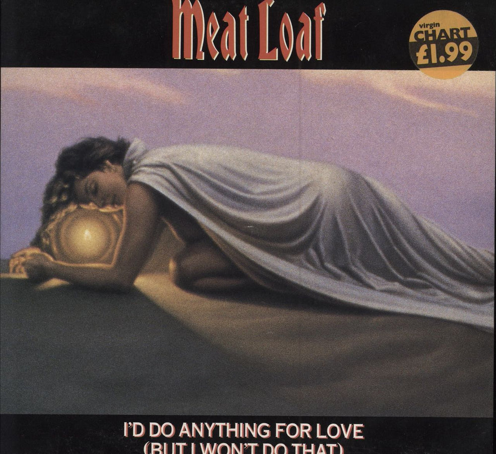 Meat Loaf I'd Do Anything For Love (But I Won't Do That) UK 7" vinyl single (7 inch record / 45) VS1443