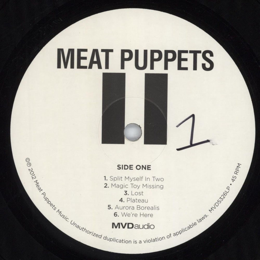 Meat Puppets Meat Puppets II US vinyl LP album (LP record) MPULPME811050