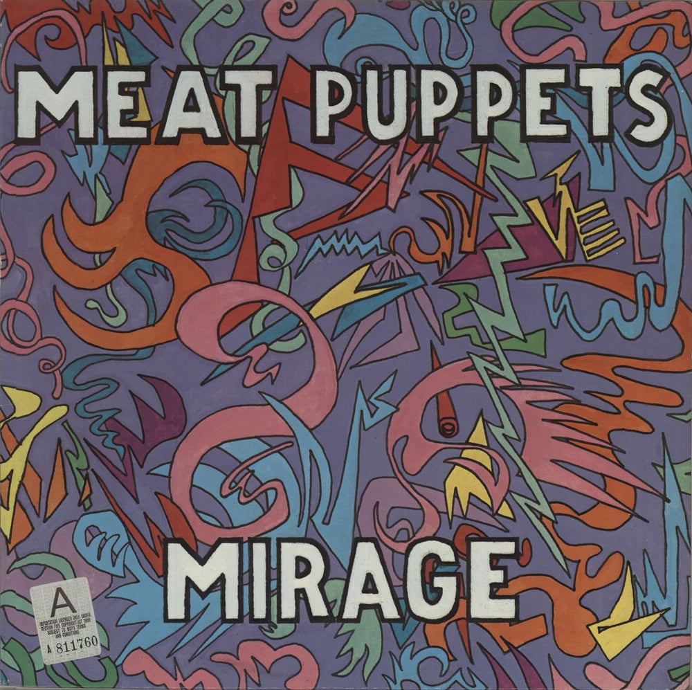 Meat Puppets Mirage US vinyl LP album (LP record) SST100