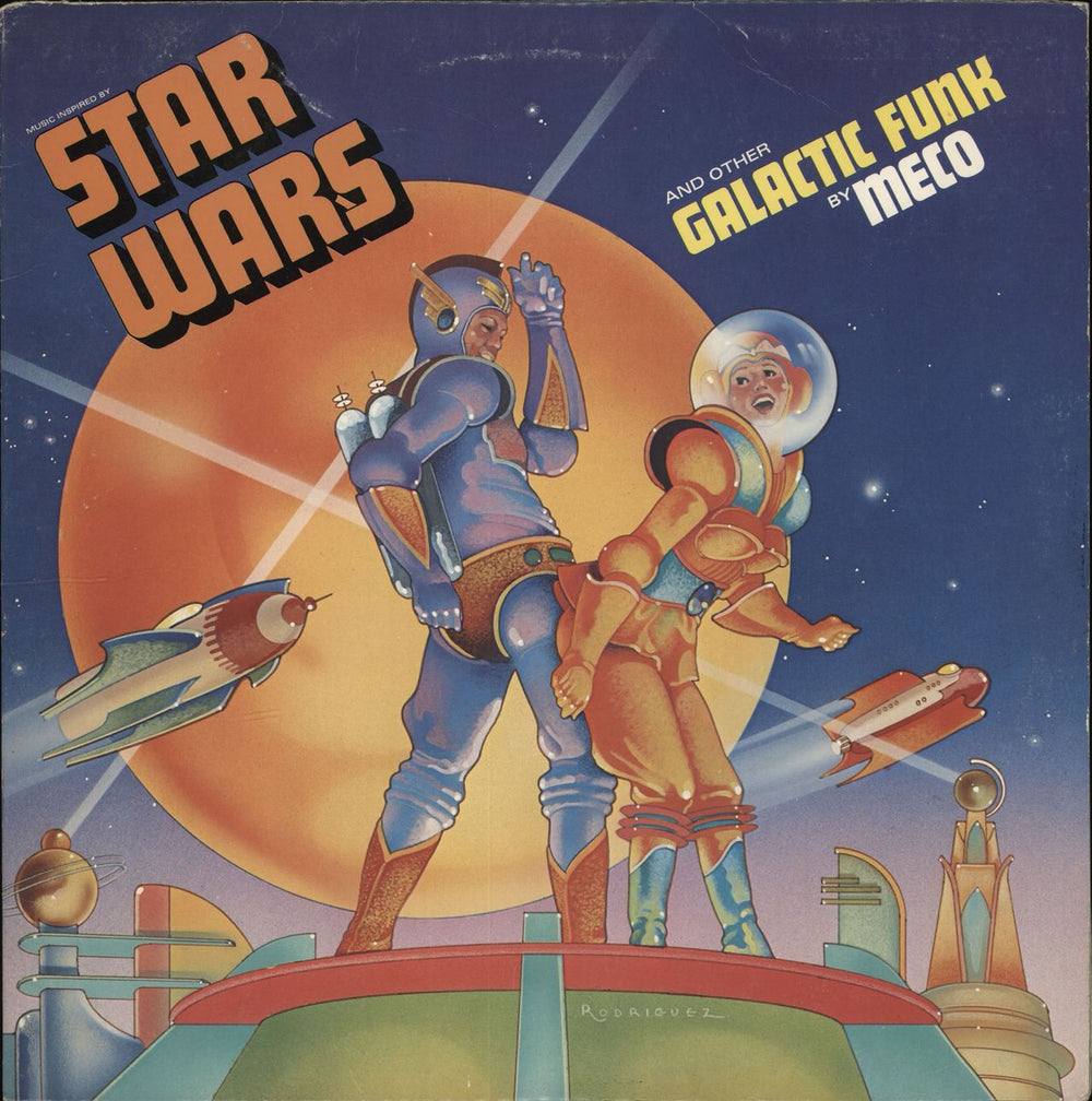 Meco Music Inspired By Star Wars US vinyl LP album (LP record) MNLP8001