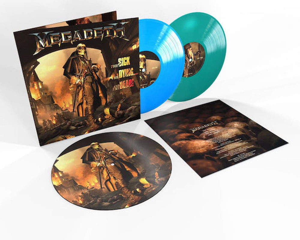 Megadeth The Sick, The Dying... And The Dead! - 180gm Vinyl - Sealed German 2-LP vinyl record set (Double LP Album) 00602445125098