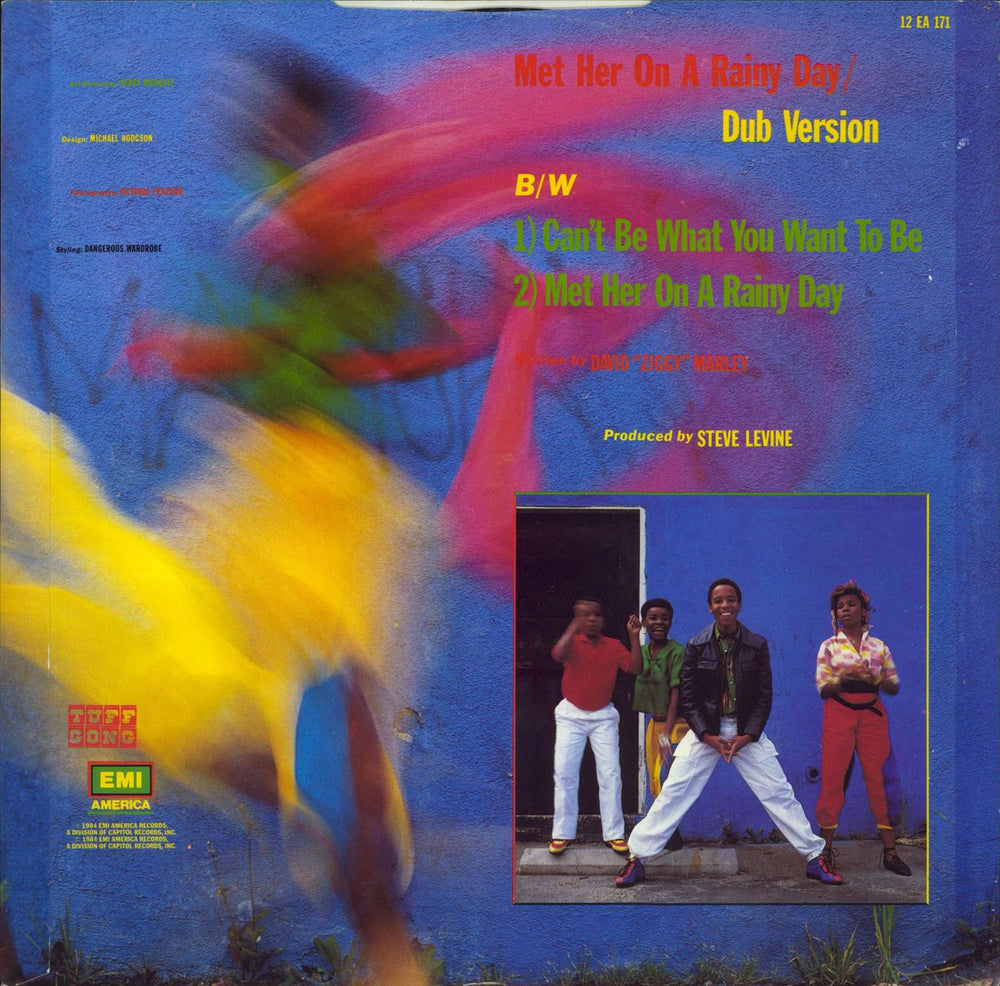 Melody Makers Met Her On A Rainy Day UK 12" vinyl single (12 inch record / Maxi-single)