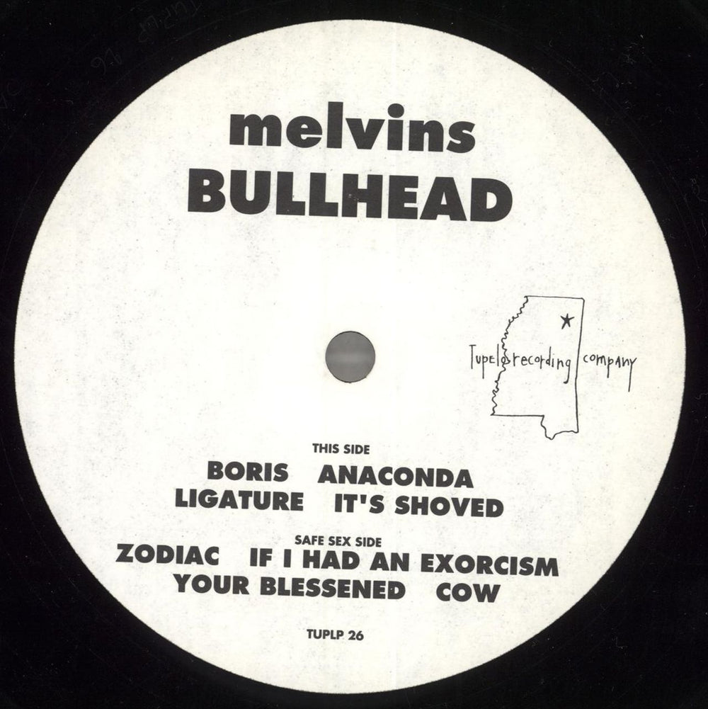 Melvins Bullhead UK vinyl LP album (LP record) 5018615202615