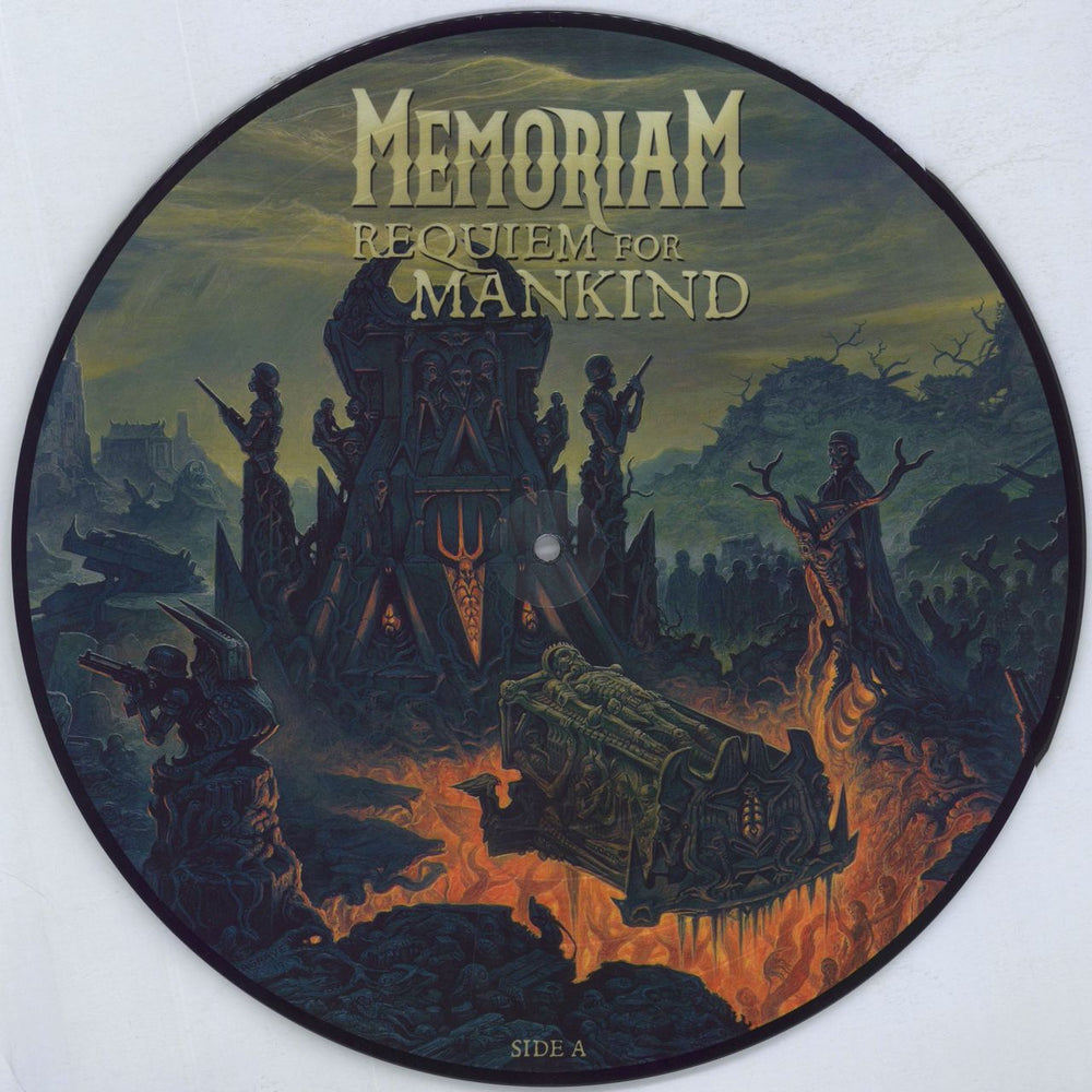 Memoriam Requiem For Mankind German picture disc LP (vinyl picture disc album) 6FTPDRE820288