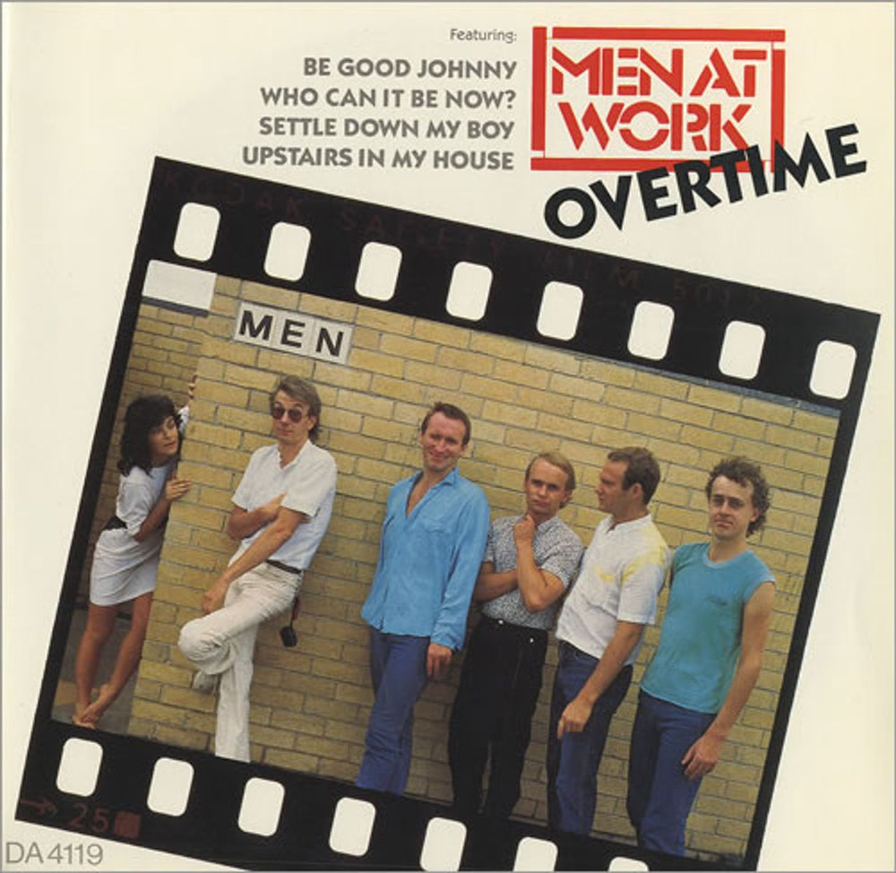 Men At Work Overtime - Double pack UK 7" vinyl single (7 inch record / 45) DA4119