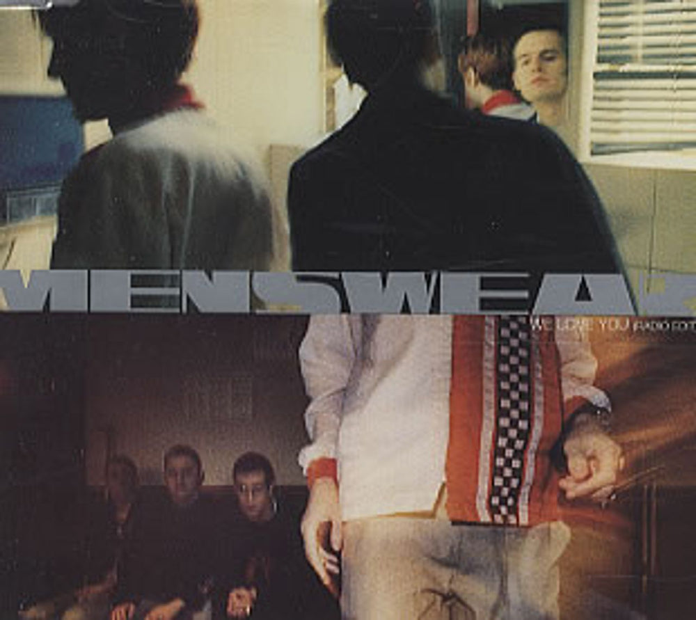 Menswear We Love You UK Promo CD single (CD5 / 5") LAUCDJ11