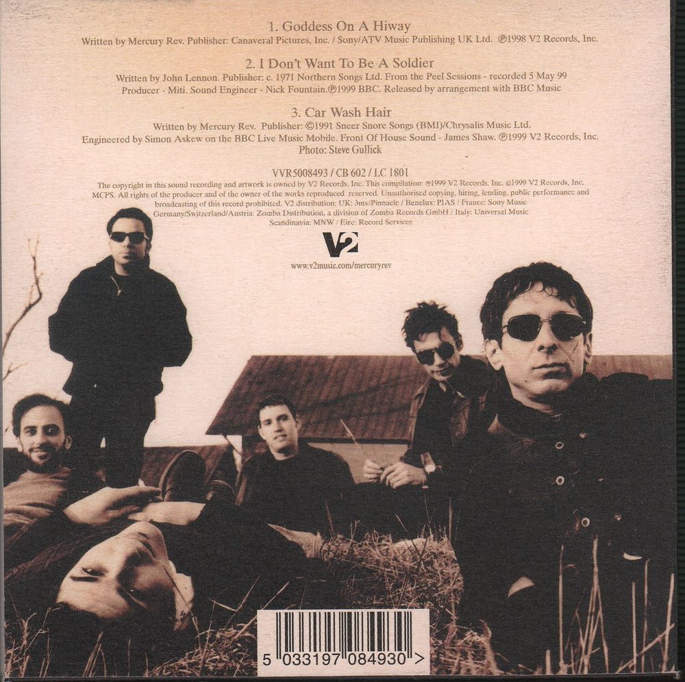 Mercury Rev Goddess On A Hiway UK 2-CD single set (Double CD single) MEV2SGO176554