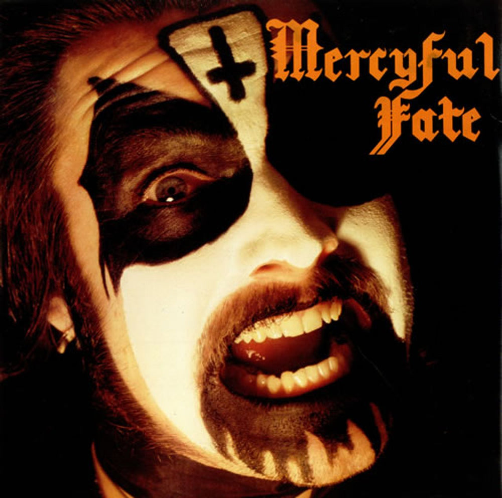 Mercyful Fate Black Funeral - Top opening UK 12" vinyl single (12 inch record / Maxi-single) 12KUT106