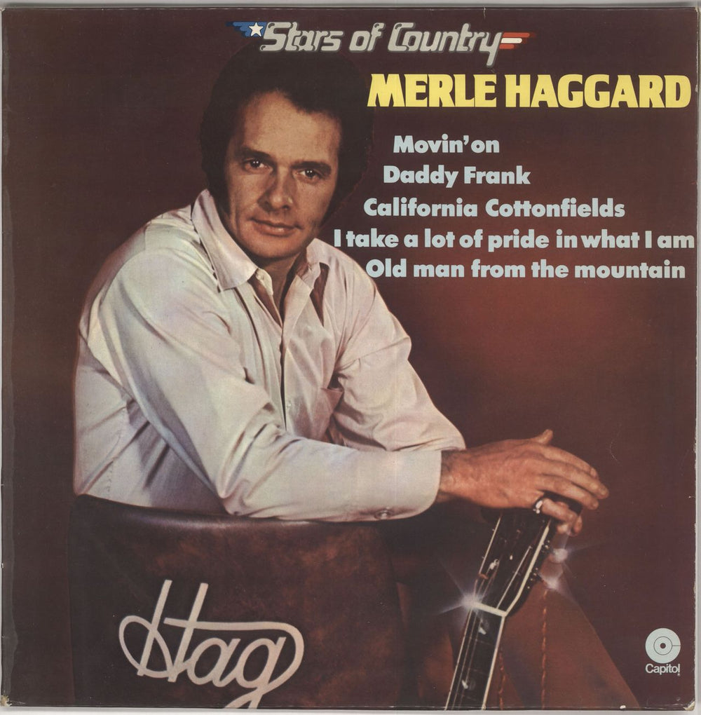 Merle Haggard Stars Of Country Dutch vinyl LP album (LP record) 5C050.82023