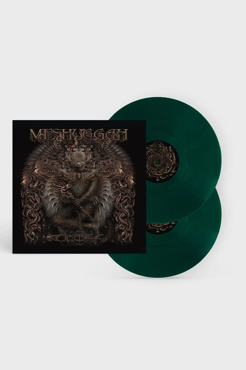 Meshuggah Koloss: Green + Blue Marbled Vinyl - Sealed German 2-LP vinyl record set (Double LP Album) AF0024V