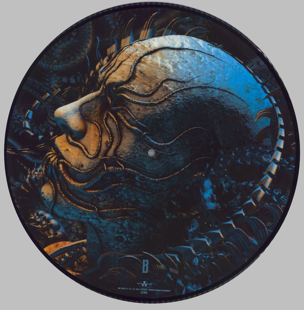 Meshuggah The Violent Sleep of Reason German picture disc LP (vinyl picture disc album)