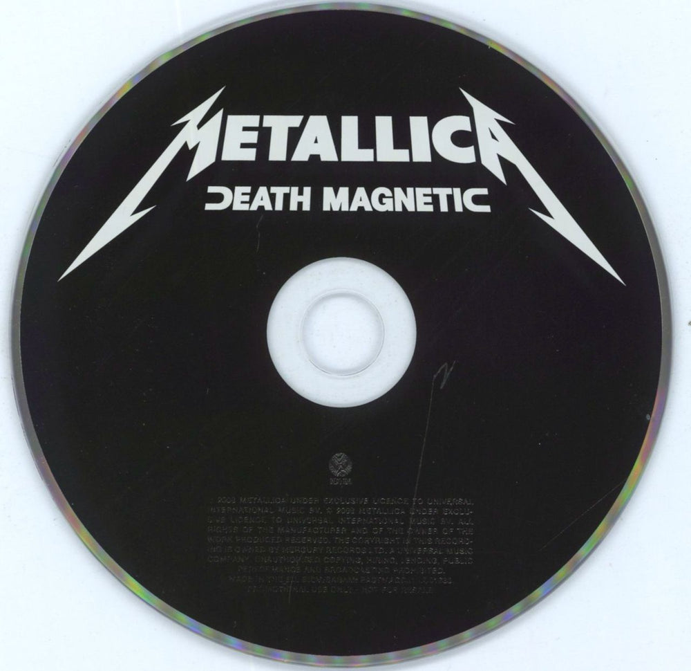 Metallica Past Magnetic UK Promo CD album (CDLP) METCDPA590653