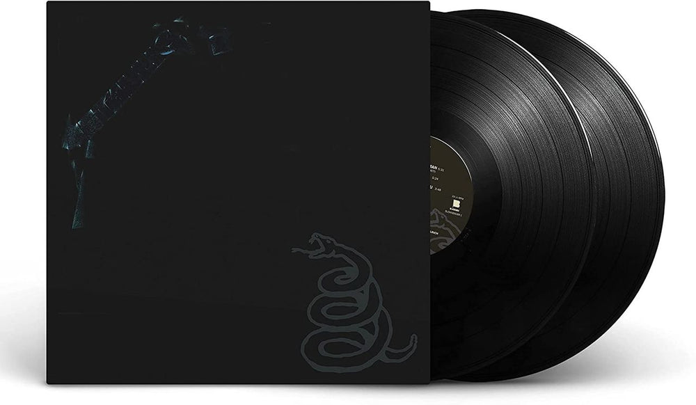 Metallica The Black Album - 180gm - Sealed UK 2-LP vinyl record set (Double LP Album) BLCKND008R-1