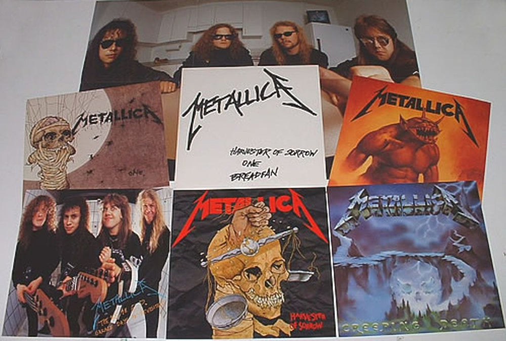 Metallica The Good The Bad & The Live + Poster UK Vinyl Box Set