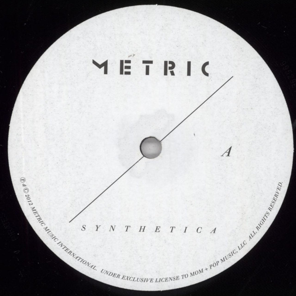 Metric Synthetica US vinyl LP album (LP record) MPVLPSY817802