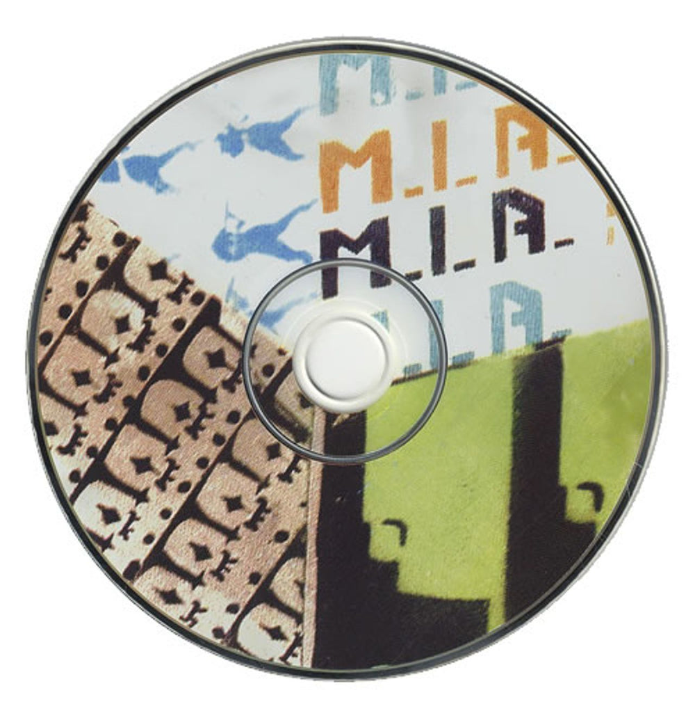 MIA Arular US Promo CD album (CDLP) XLCD186
