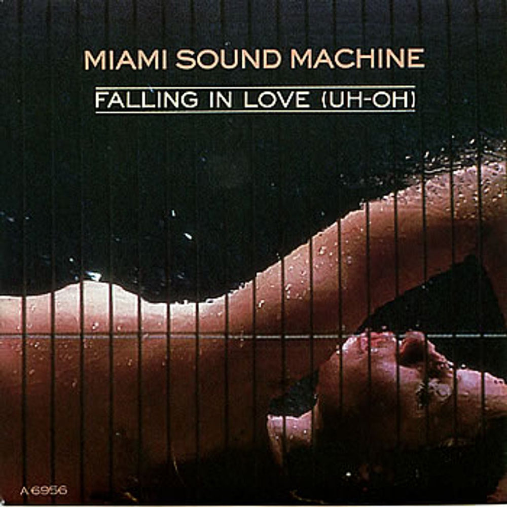 Miami Sound Machine Falling In Love UK 7" vinyl single (7 inch record / 45) A6956