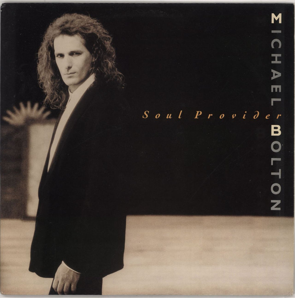 Michael Bolton Soul Provider US vinyl LP album (LP record) OC45012