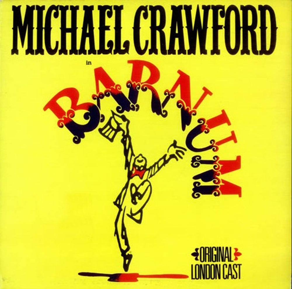 Michael Crawford Barnum UK vinyl LP album (LP record) CDL1348
