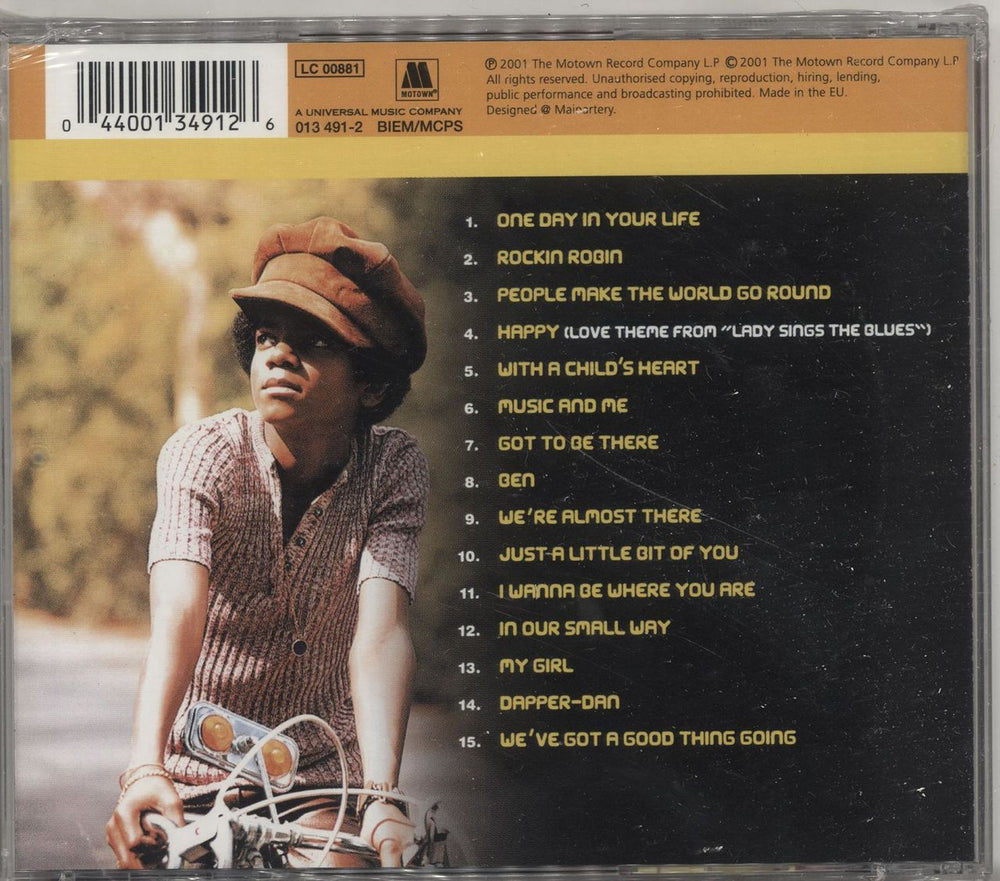 Michael Jackson Classic Michael Jackson - Sealed UK CD album (CDLP) M-JCDCL696224