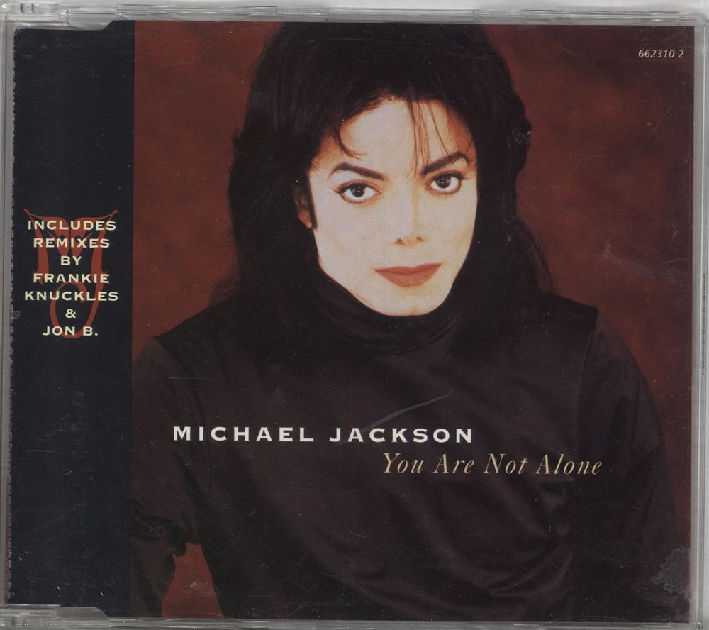 Michael Jackson You Are Not Alone UK CD single (CD5 / 5") 6623102