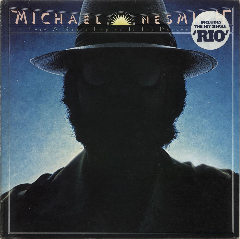 Michael Nesmith From A Radio Engine To The Photon Wing - Stickered Sleeve UK vinyl LP album (LP record) ILPS9486