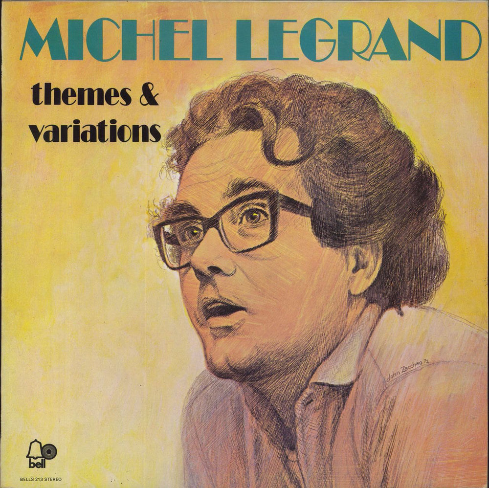 Michel Legrand Themes & Variations UK vinyl LP album (LP record) BELLS213