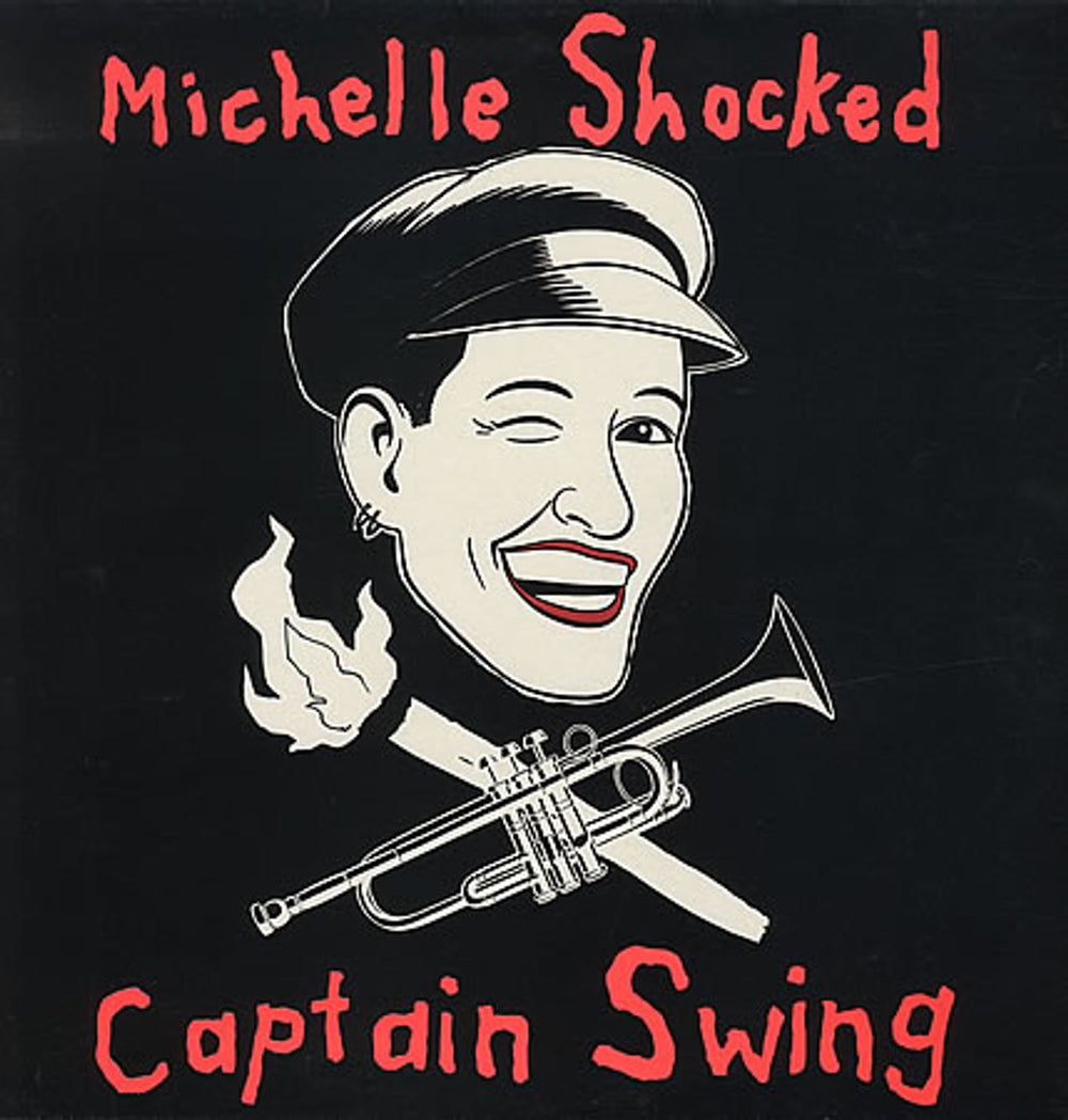 Michelle Shocked Captain Swing UK vinyl LP album (LP record) 838-878-1