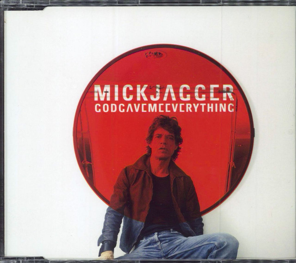 Mick Jagger God Gave Me Everything Dutch CD single (CD5 / 5") 724354606724