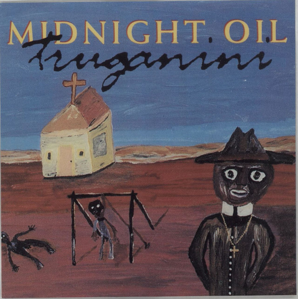 Midnight Oil Truganini US Promo CD single (CD5 / 5") CSK74933