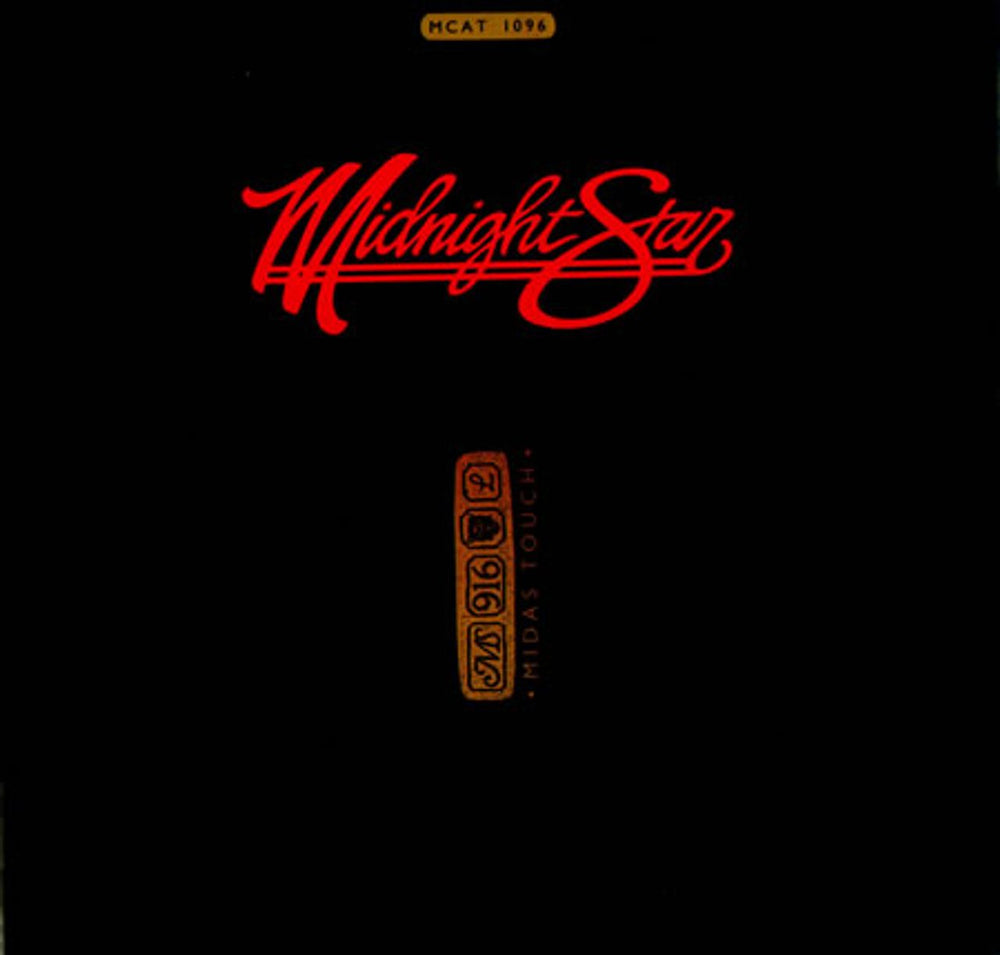 Midnight Star Midas Touch - P/S UK 12" vinyl single (12 inch record / Maxi-single) MCAT1096