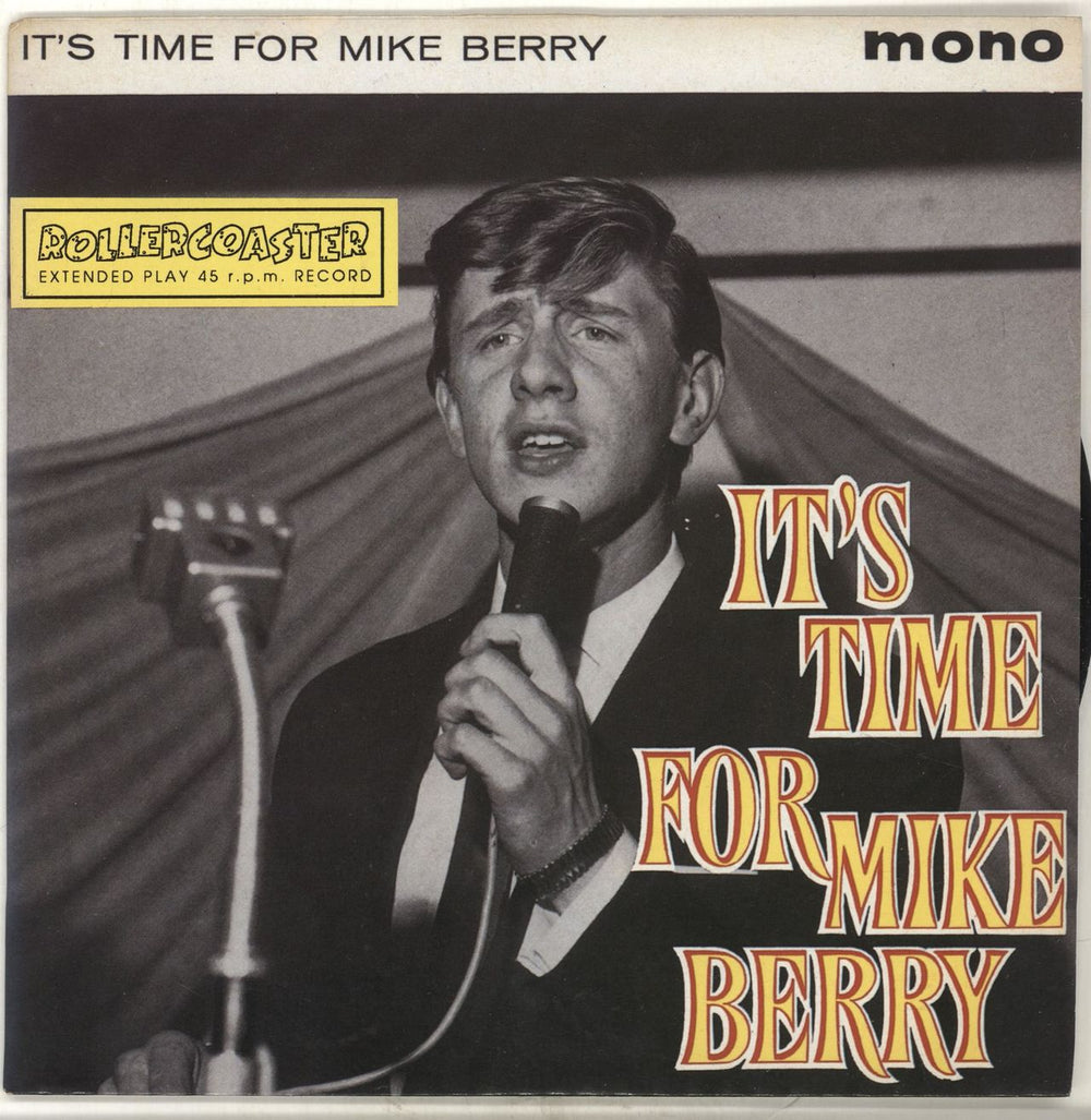 Mike Berry It's Time For Mike Berry UK 7" vinyl single (7 inch record / 45) RCEP109