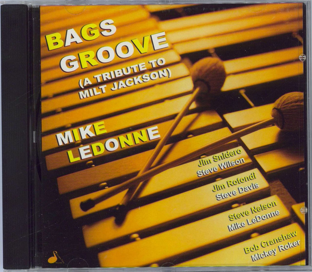 Mike LeDonne Bags Groove - A Tribute To Milt Jackson US CD album (CDLP) DTRCD182