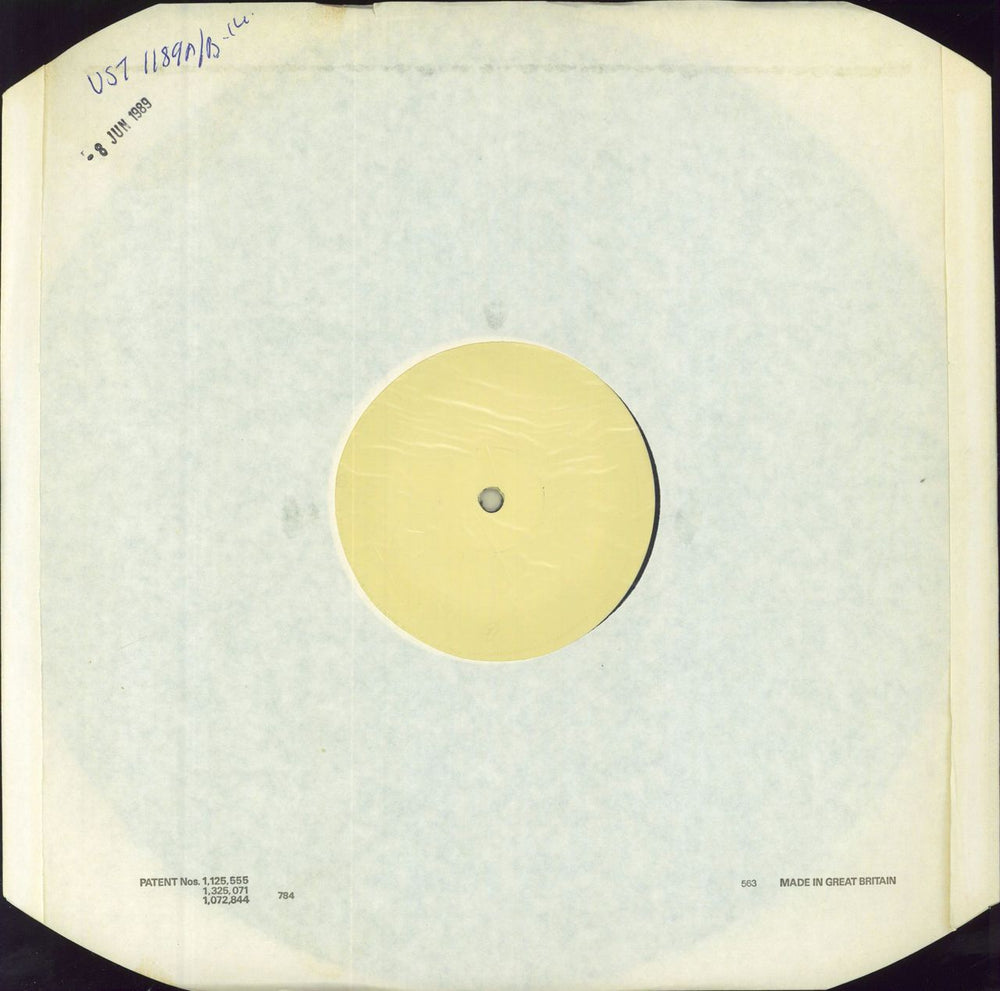 Mike Oldfield Earth Moving - Test Pressing UK 12" vinyl single (12 inch record / Maxi-single) OLD12EA813990