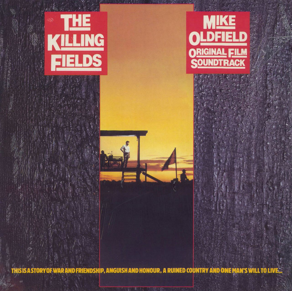 Mike Oldfield The Killing Fields - Shrink UK vinyl LP album (LP record) V2328