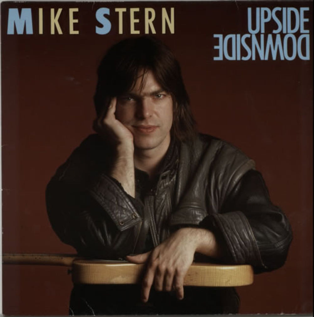 Mike Stern Upside Downside German vinyl LP album (LP record) 781656-1