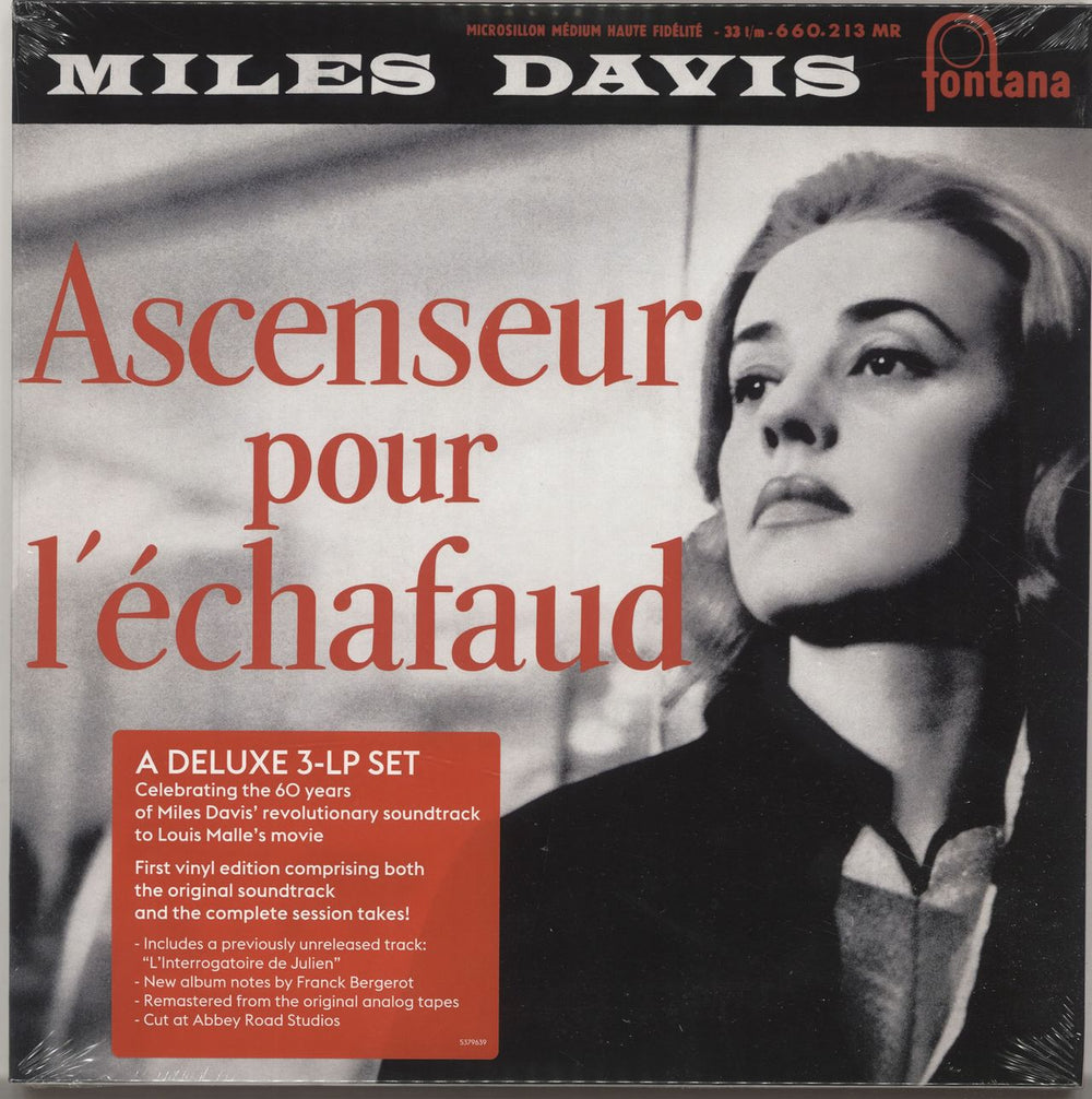 Miles Davis Ascenseur Pour L'Échafaud - Sealed UK 10" vinyl single (10 inch record) 00600753796399