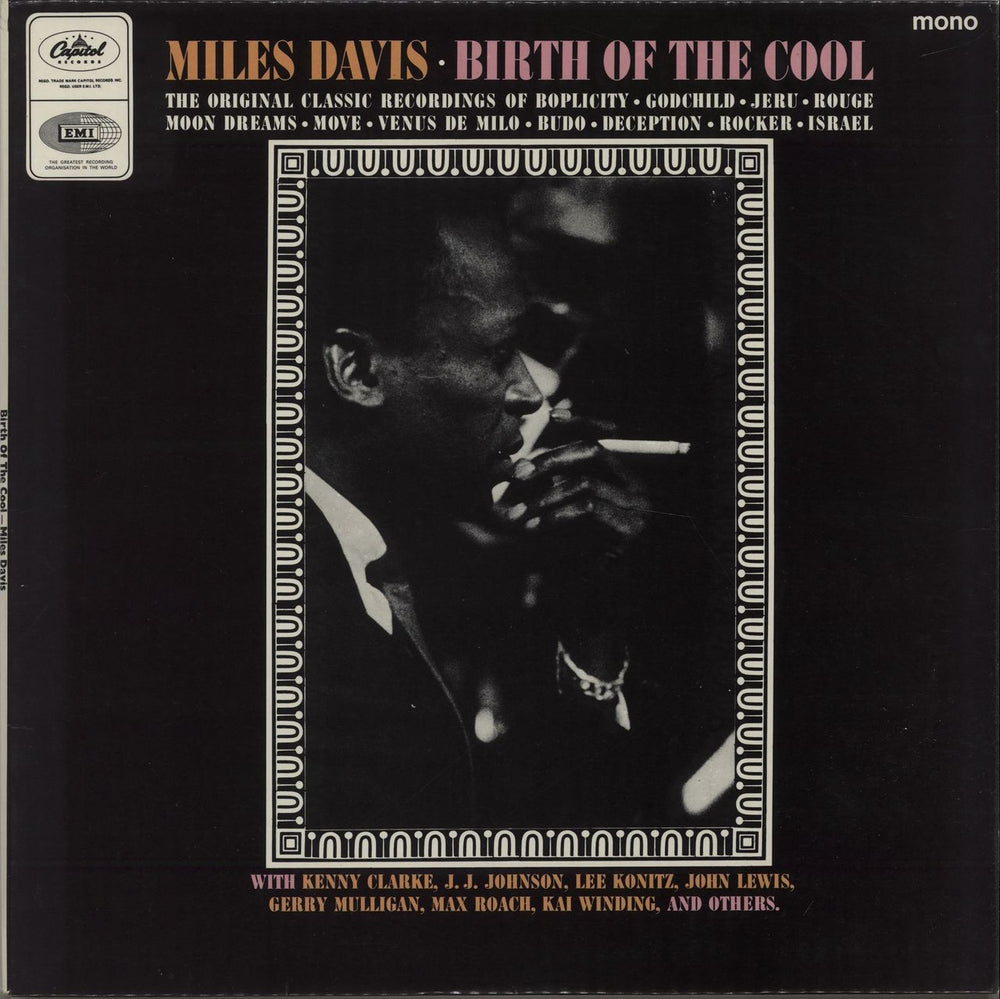 Miles Davis Birth Of The Cool - 2nd UK vinyl LP album (LP record) T1974