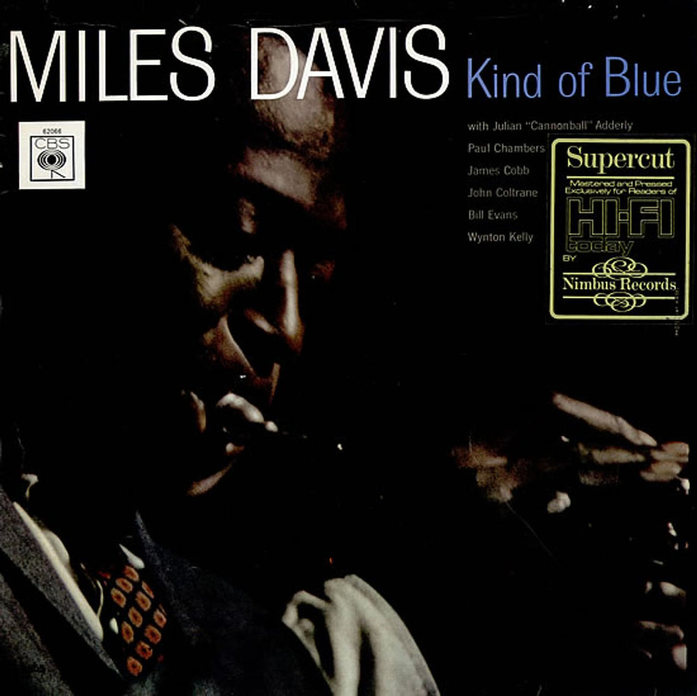 Miles Davis Kind Of Blue - Nimbus Supercut UK vinyl LP album (LP record) 62066