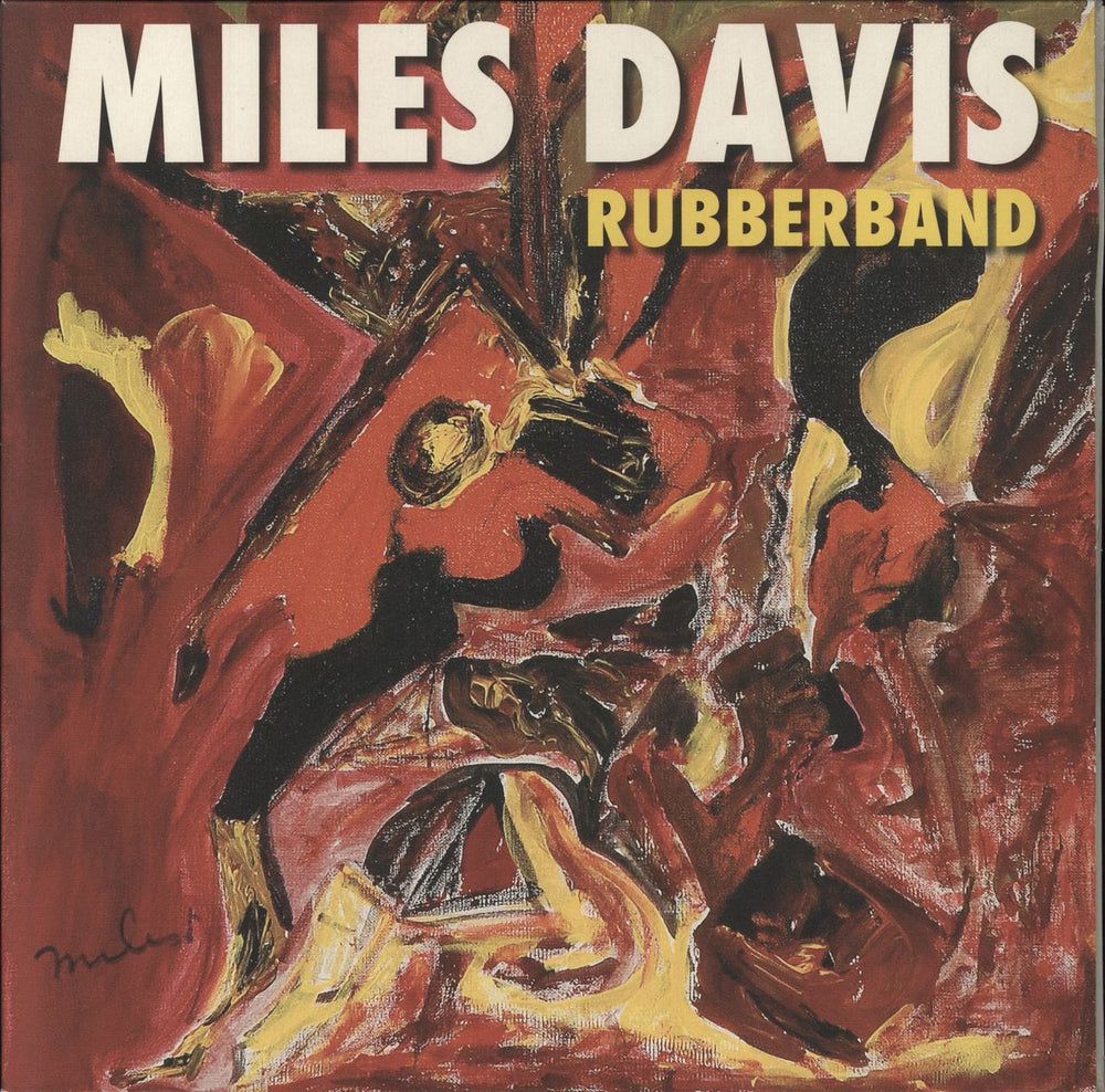 Miles Davis Rubberband UK 2-LP vinyl record set (Double LP Album) R1599464