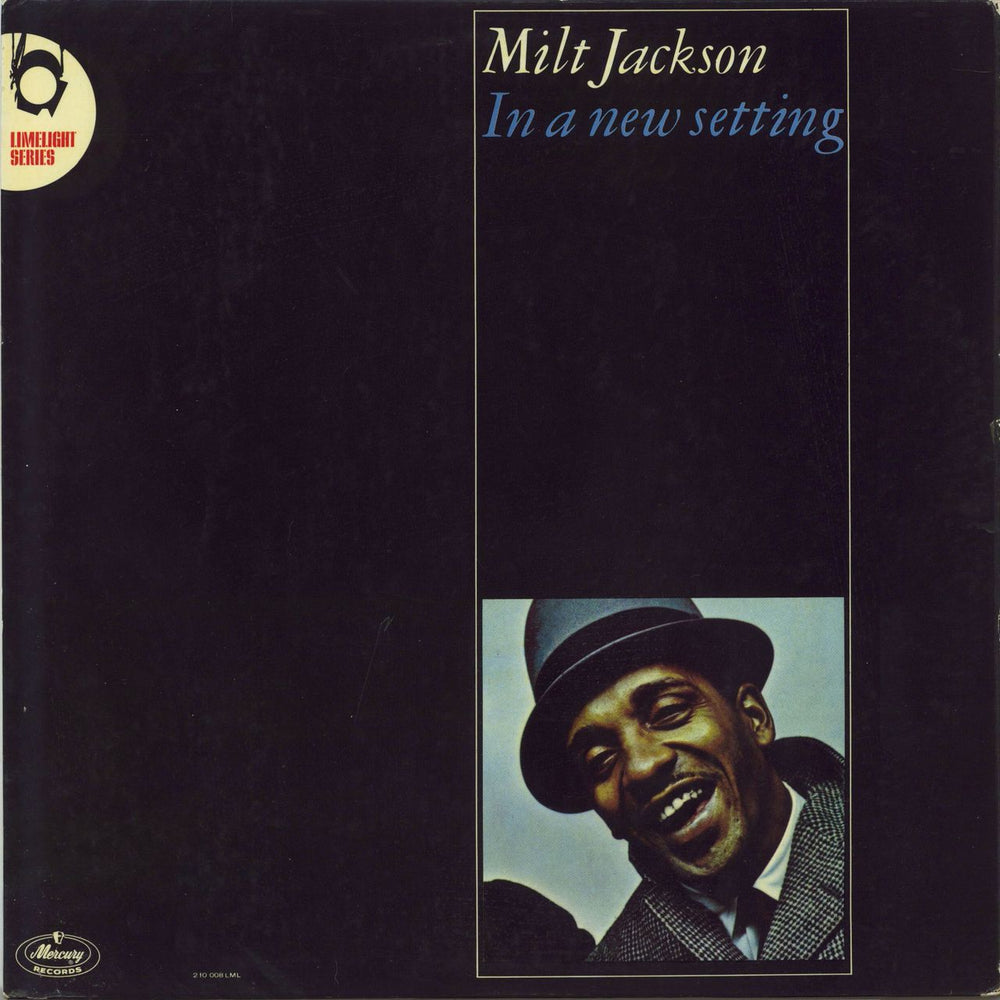 Milt Jackson In A New Setting UK vinyl LP album (LP record) LML4008